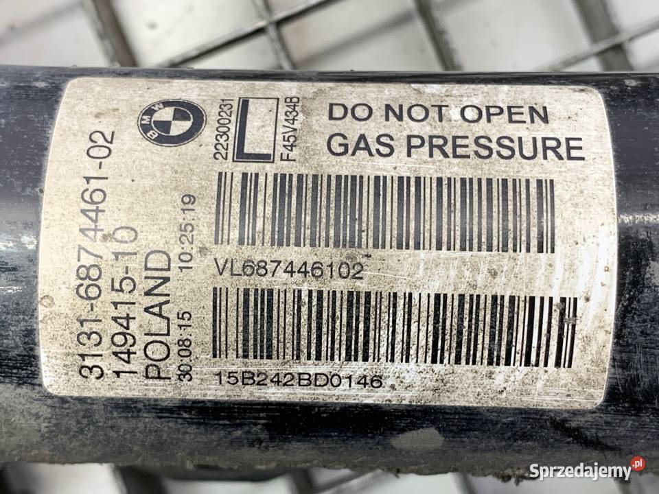 AMORTYZATOR LEWY PRZÓD SPRĘŻYNA BMW F45 20 Amortyzatory