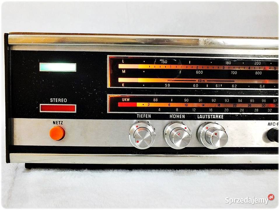 Stare Radio Amplituner LUGANO Stereo z lat Żary