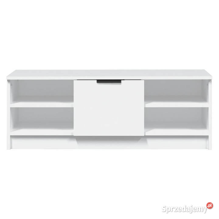 Szafka pod TV biała 102x355x365 materiał