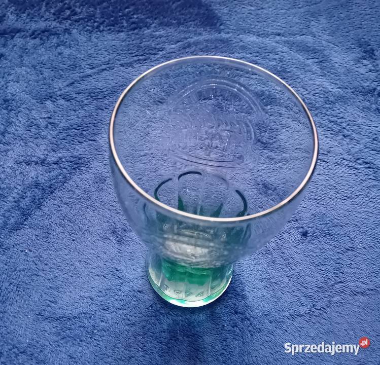 Turkusowa kolekcjonerska szklanka Coca Cola The Koźminek sprzedam