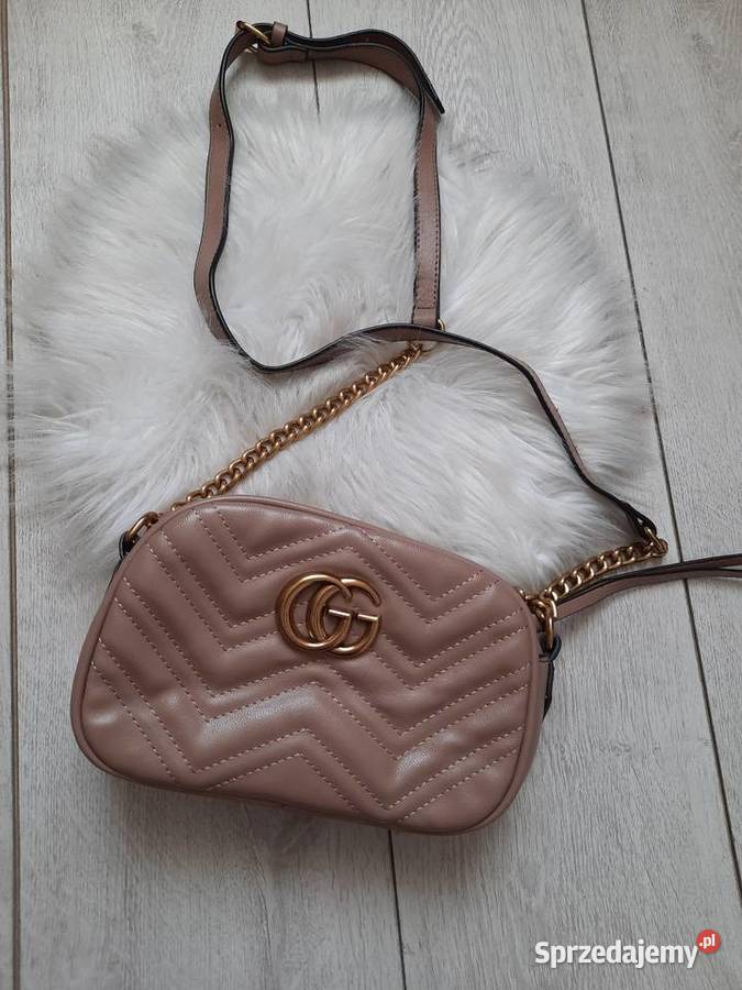 Beżowa Torebka GG Gucci Szczecin