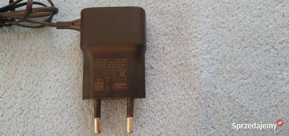 Sprzedam ładowarkę gsm Microsoft model AC18E Kalisz