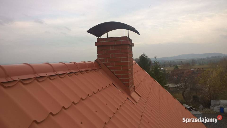 Daszki kominowe ze stali nierdzewnej
