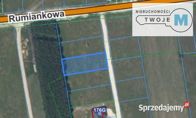 Do sprzedaży grunt 980m Chmielnik 86zł/m2 świętokrzyskie