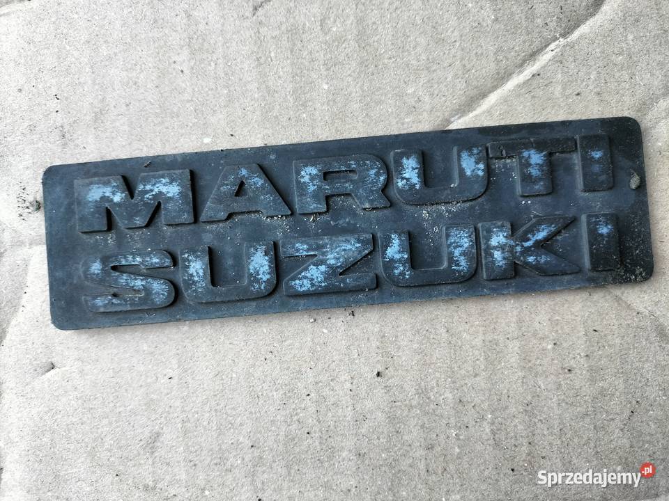 Suzuki Maruti 800 NAPIS ZNACZEK EMBLEMAT Kamień-Kolonia