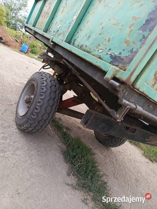 Przyczepa jednoosiowa wywrotka Łęka Opatowska