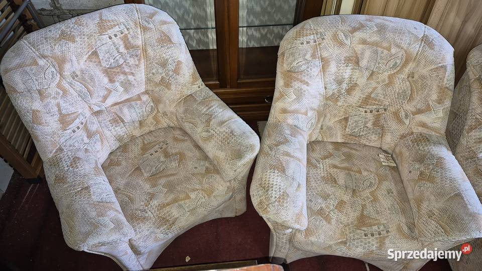 Komplet wypoczynkowy fotel sofa dwuosobowa 112 z Sypniewo