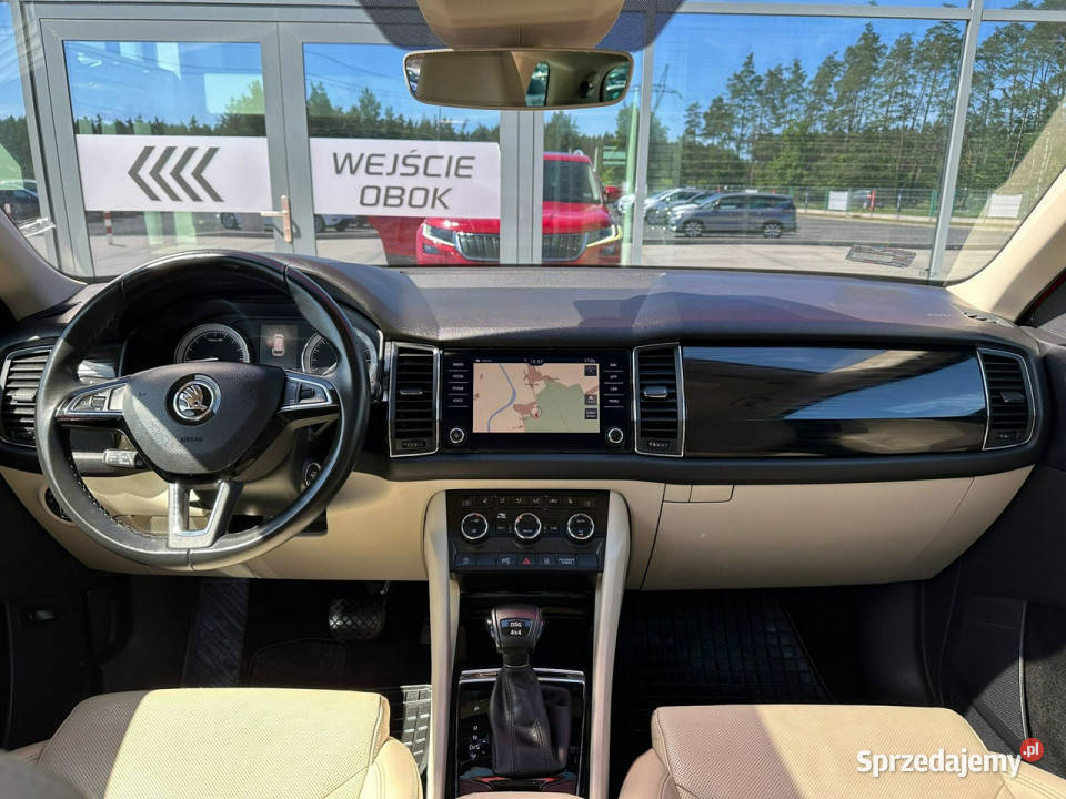 koda Kodiaq Salon Full LED Elklapa Skóra opolskie Kąty Opolskie
