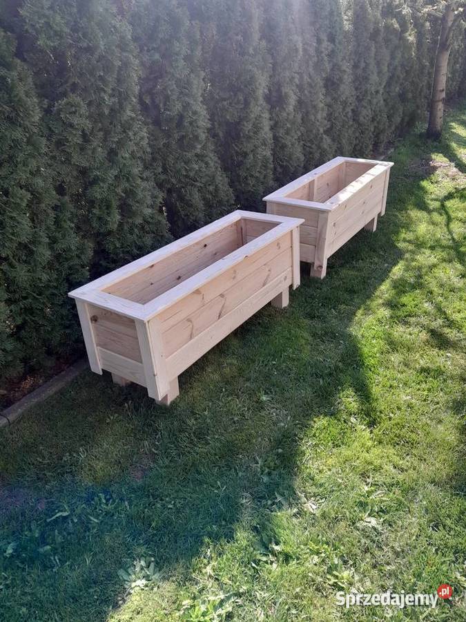 Doniczki drewniane warzywniaki Ogród podkarpackie Rzeszów
