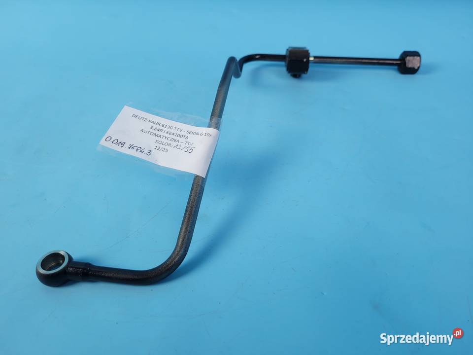 DEUTZFAHR 6130 TTV PRZEWÓD RURA HYDRAULICZNA Hydraulika Hydraulika Kolno