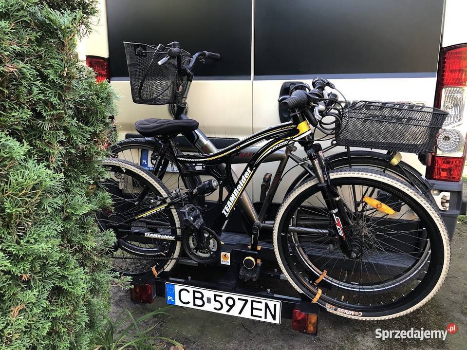 Bagażnik rowerowy na hak na 2 rowery Bydgoszcz