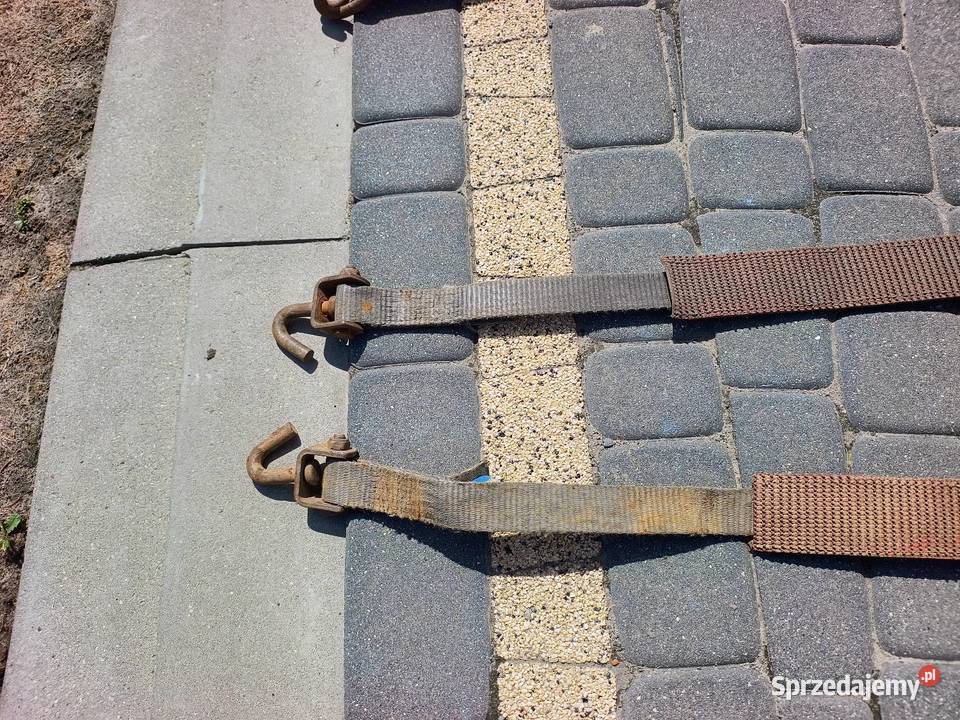 Pasy transportowe LOHR wąski 35 mm 2 sztuki i Pasy narzędziowe Siostrzytów