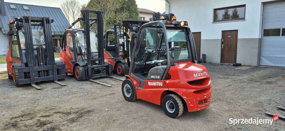 Manitou MI25D Diesel 2017r Triplex 5 m 785 mth Wózki widłowe sprzedam