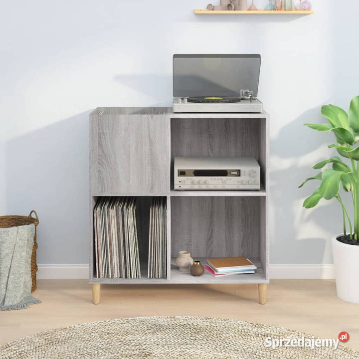 Szafka na płyty szary dąb sonoma 845x38x89 mazowieckie Warszawa
