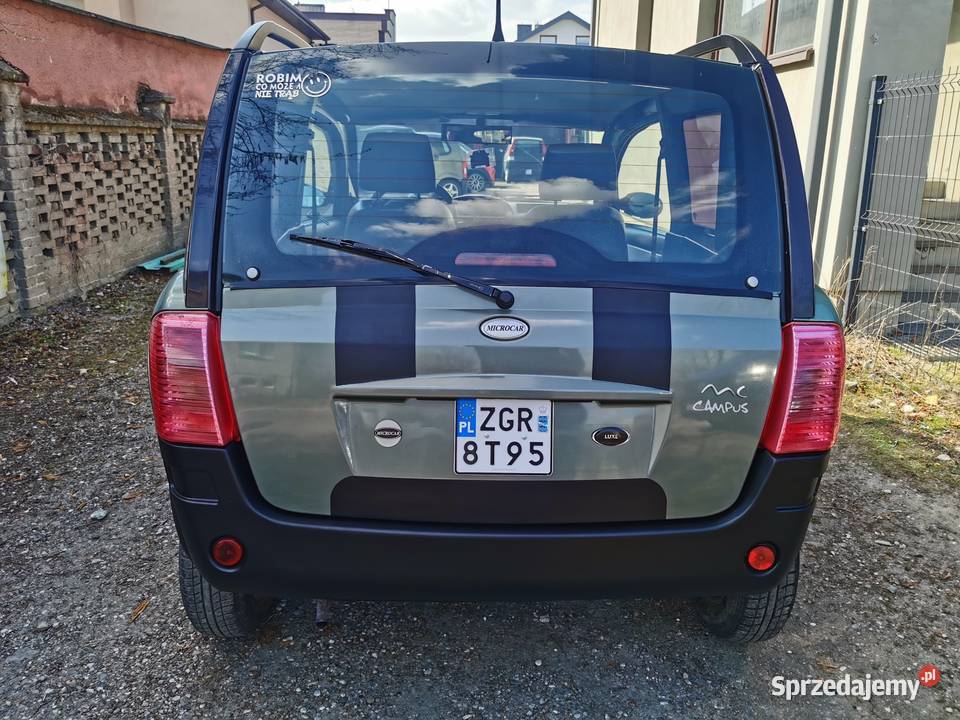Microcar MC2 2008r bez prawka B na AM 14 roku aluminiowe felgi Sochaczew