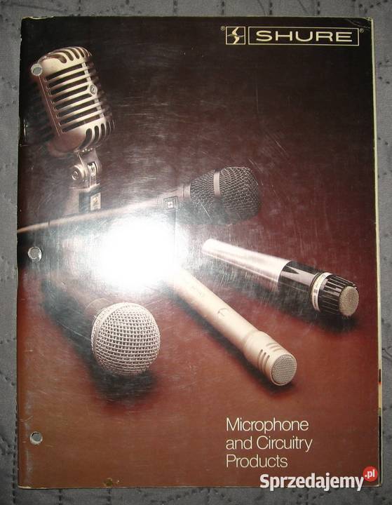 SHURE Microphone and Circuitry Products 1981 Kępice