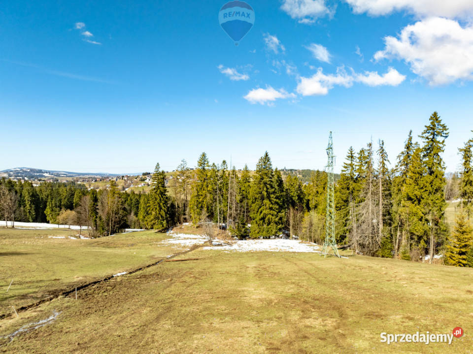 Sierockie działka 5901m2 WZtka 4 domy