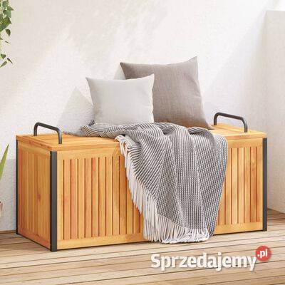 vidaXL Skrzynia ogrodowa 110x45x4253 drewno