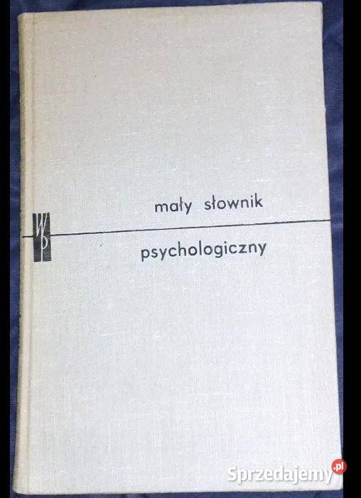 Mały słownik psychologiczny J Ekel J Jaroszyński lubelskie Chełm