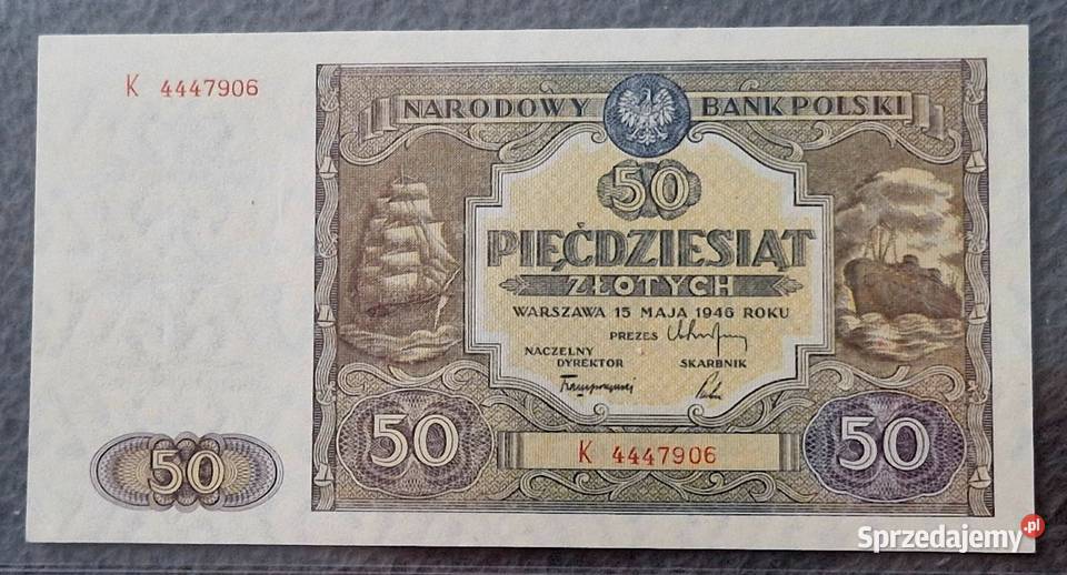20 19461947 50 19461947 100 1946 Sosnowiec sprzedam