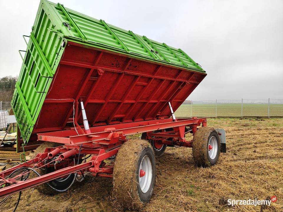 Przyczepa wywrotka zarejestrowana hl6011 Kostrzyn nad Odrą