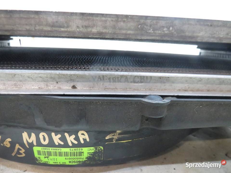 CHŁODNICE WENTYLATOR KOMPLET MOKKA 16 16V