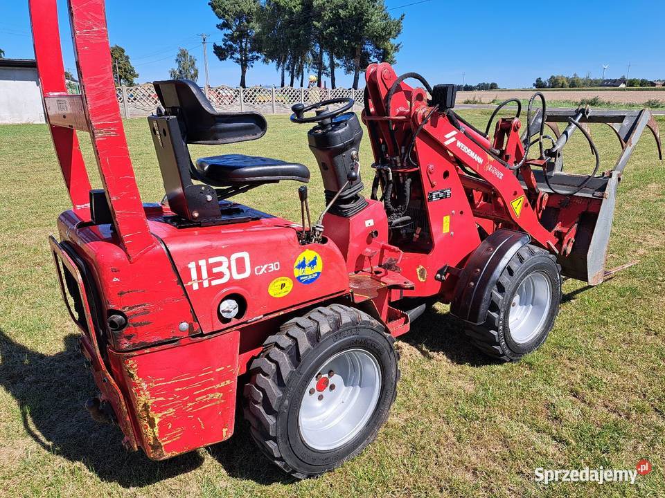 WEIDEMANN 1130 CX30 miniładowarka przegubowa wielkopolskie Kłodawa