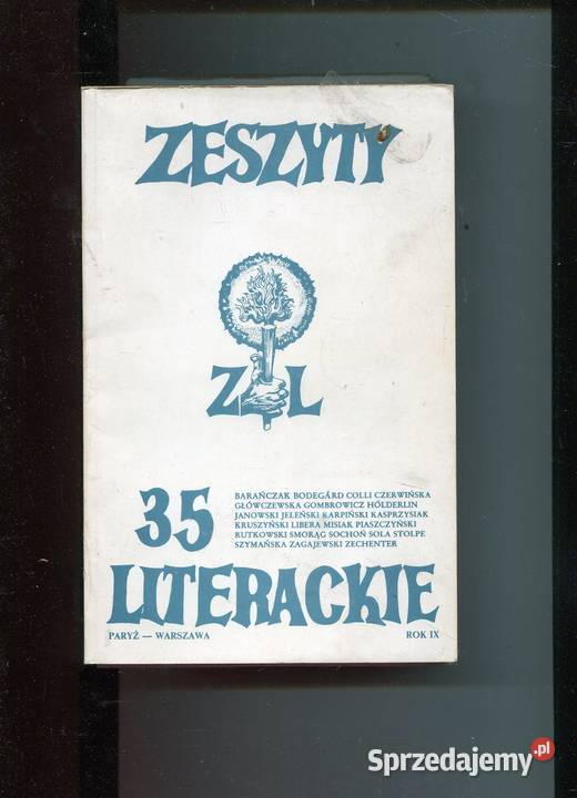 Zeszyty Literackie 29303235 i 38 do 144 Razem miękka Szczecin