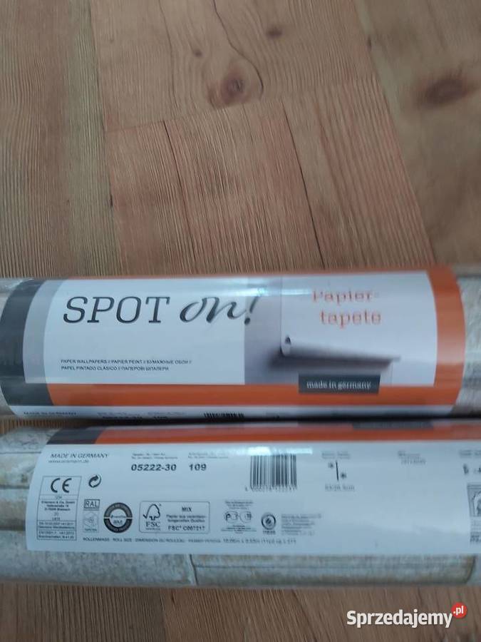 Tapeta papierowa 2 rolki Opole