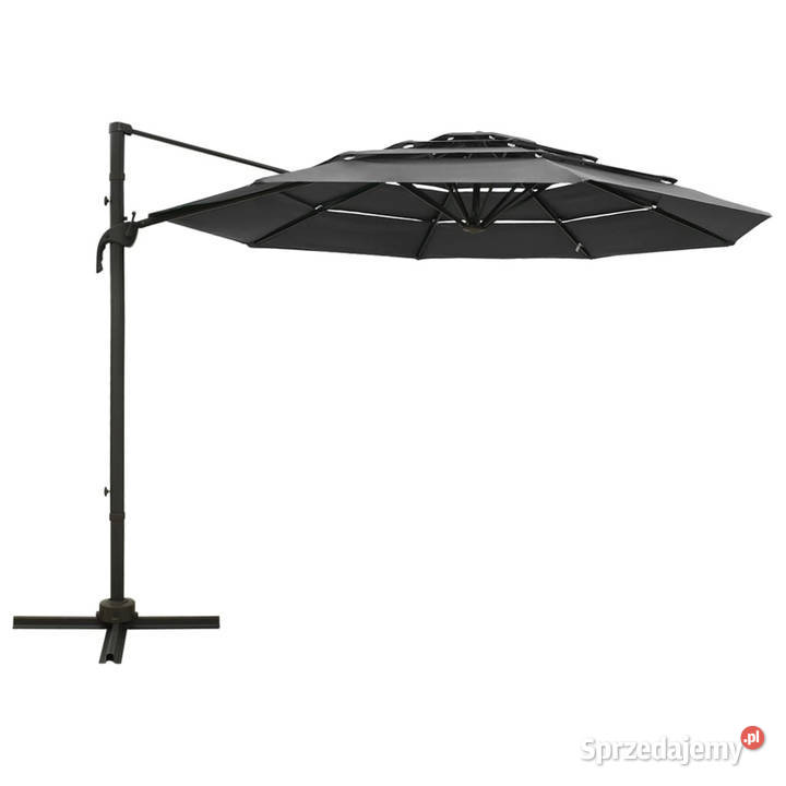 4poziomowy parasol na aluminiowym słupku mazowieckie Warszawa