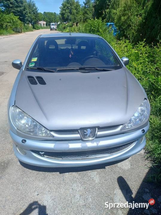 Peugeot 206 CC 16 B 2004r Dach sprawny Części Elbląg