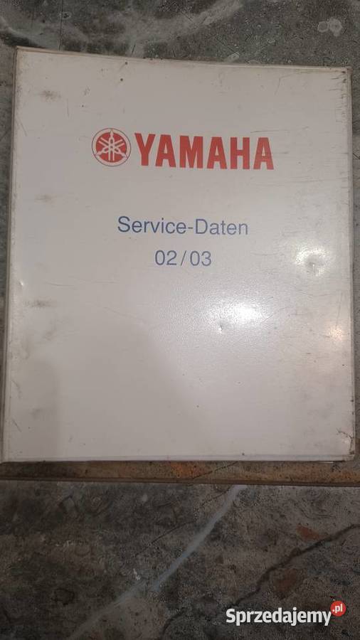 Książka interwałów serwisowych Yamaha Ługi