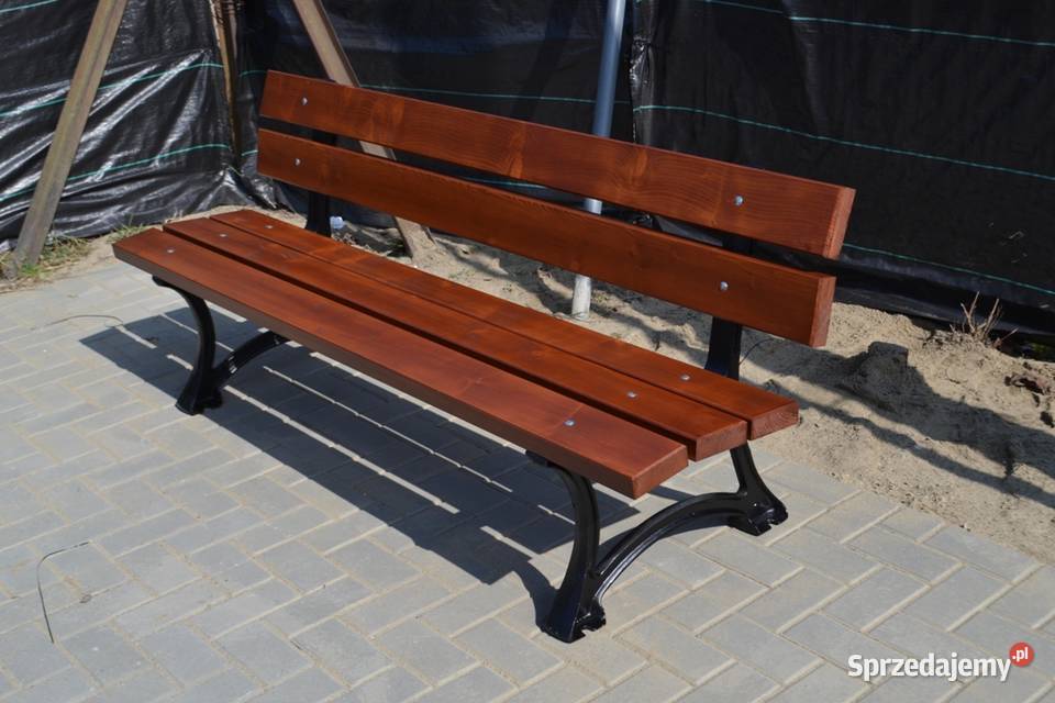 Ławka ogrodowa parkowa łódzka miejska ciężka Warszawa