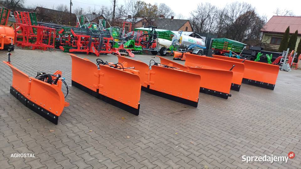 Pług do śniegu odśnieżny strzałka hydrauliczny lubelskie
