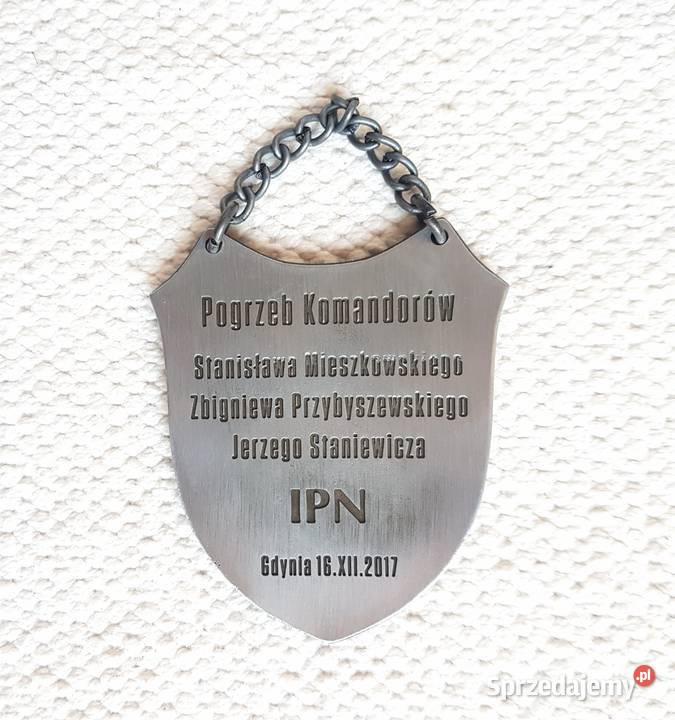 Ryngraf patriotyczny Pogrzeb Komandorów IPN Pozostałe Warszawa sprzedam