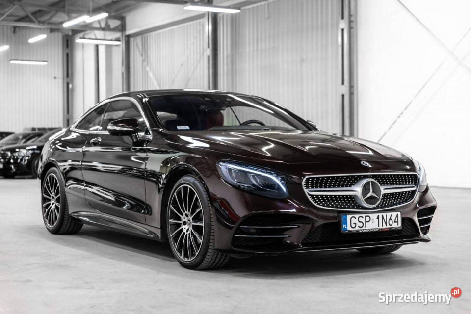 Mercedes S 560 560 4Matic Coupe Salon Polska małopolskie Węgrzce