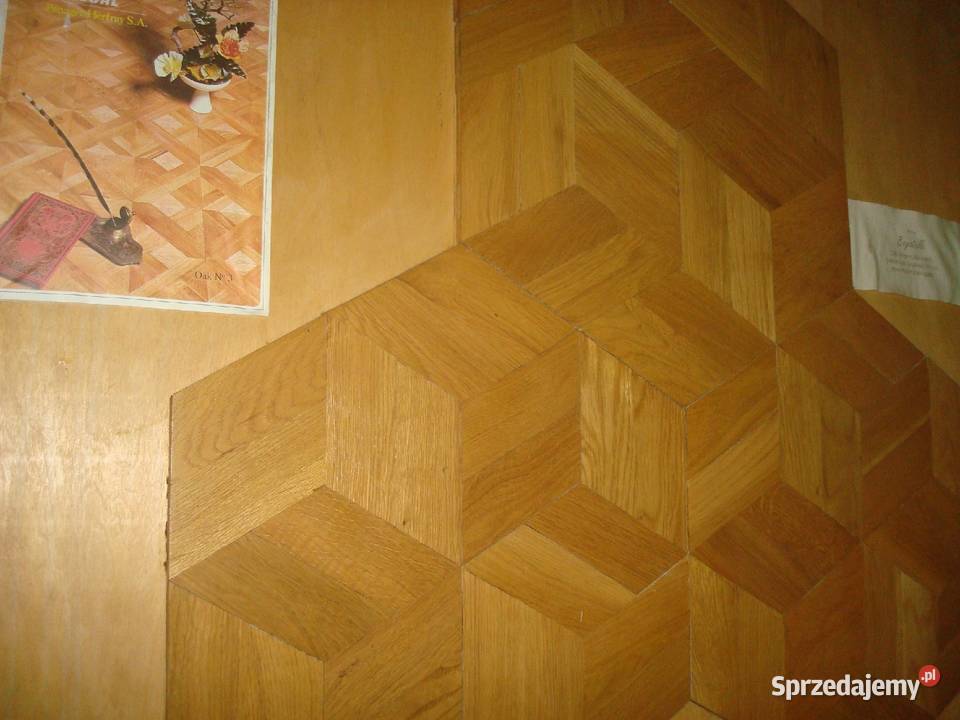 Parkiet pałacowy dębowy gwiazda 11mm Bydgoszcz