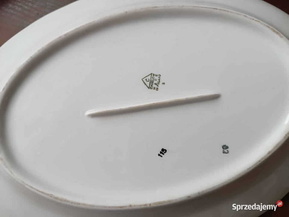 Półmisek Ćmielów Porcelana Ryby 61 świętokrzyskie
