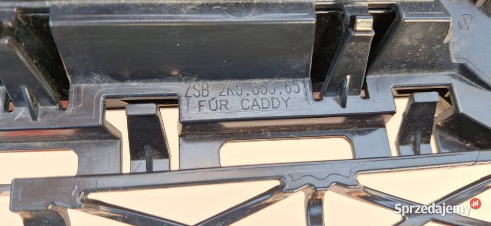 VW CADDY 2K5 LIFT GRILL ATRAPA CHŁODNICY CHROM osobowe Bieleń