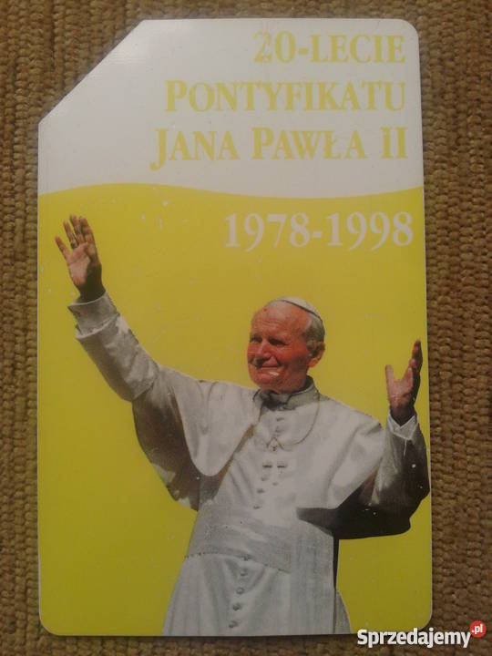 JAN PAWEŁ II 20 LECIE PONTYFIKATU Piszczac