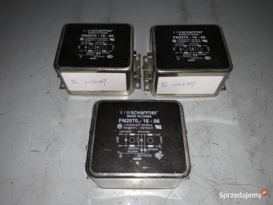 Schaffner FN20701606 Inline Filter Warszawa sprzedam