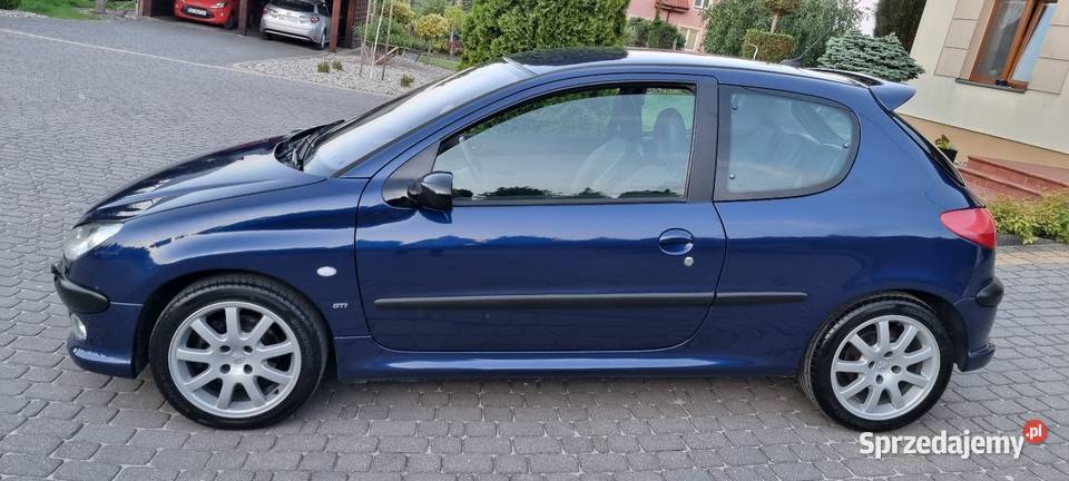 Peugeot 206 20 GTI ORYGINAŁ Okazja egzemplarz radio mazowieckie Warszawa sprzedam