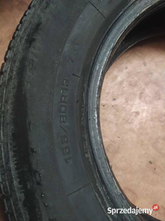 Opony 15580 R13 Letnie 2sztuki lato Tarnów sprzedam