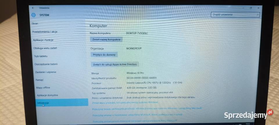 Dwa laptopy Asus X550c i K50ij Częstochowa sprzedam