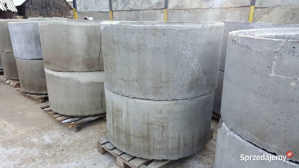 Kręgi betonowe ZBROJONE MocnyBeton NAJLEPSZE Parszów