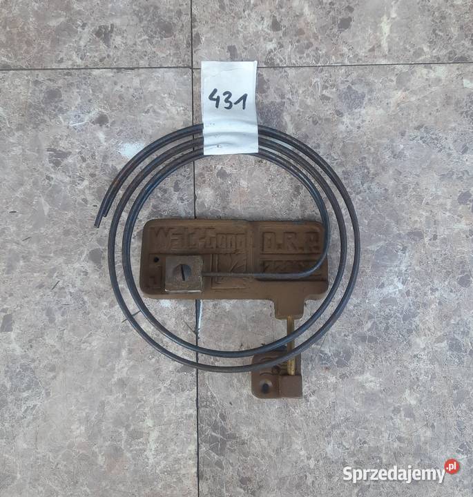 431 Gong spiralny podwójny starego zegara pomorskie