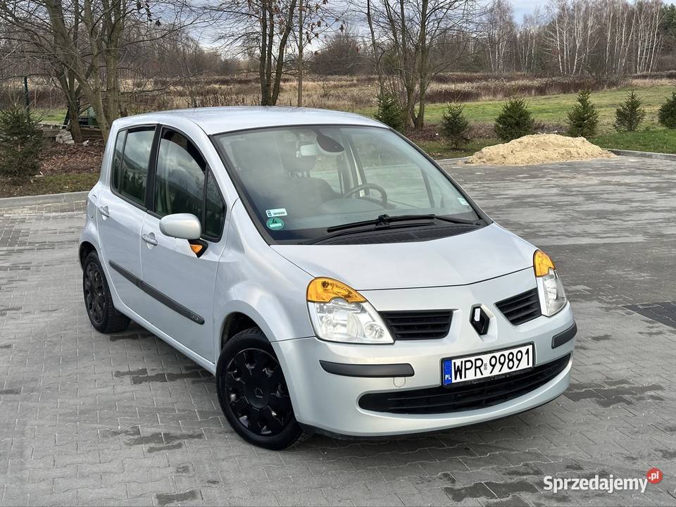 Renault Modus 16 16v benzynaNiski przebieg Warszawa