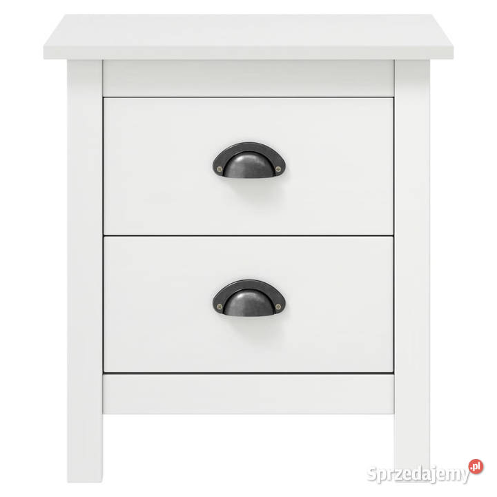 Szafka nocna Hill biała 46x35x495 lite drewno Warszawa
