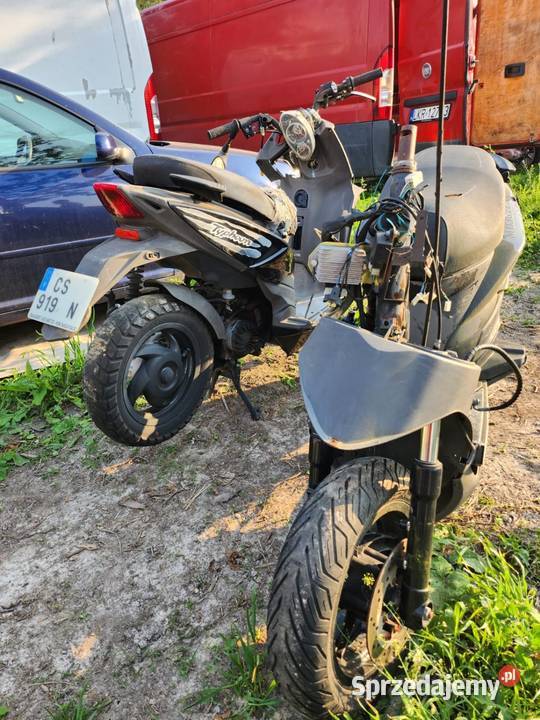 Piaggio typhoon rama papiery dokumenty plastiki Bychawa