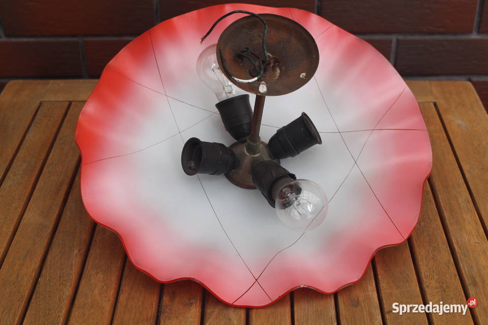 lampa sufitowa prl Lampy Kalisz